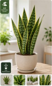 snake plant (sansevieria)